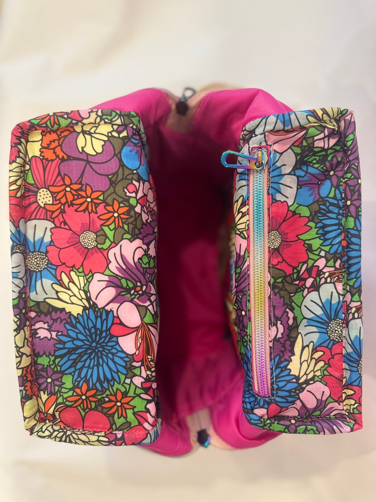 Cork Backpack with Rainbow Accents