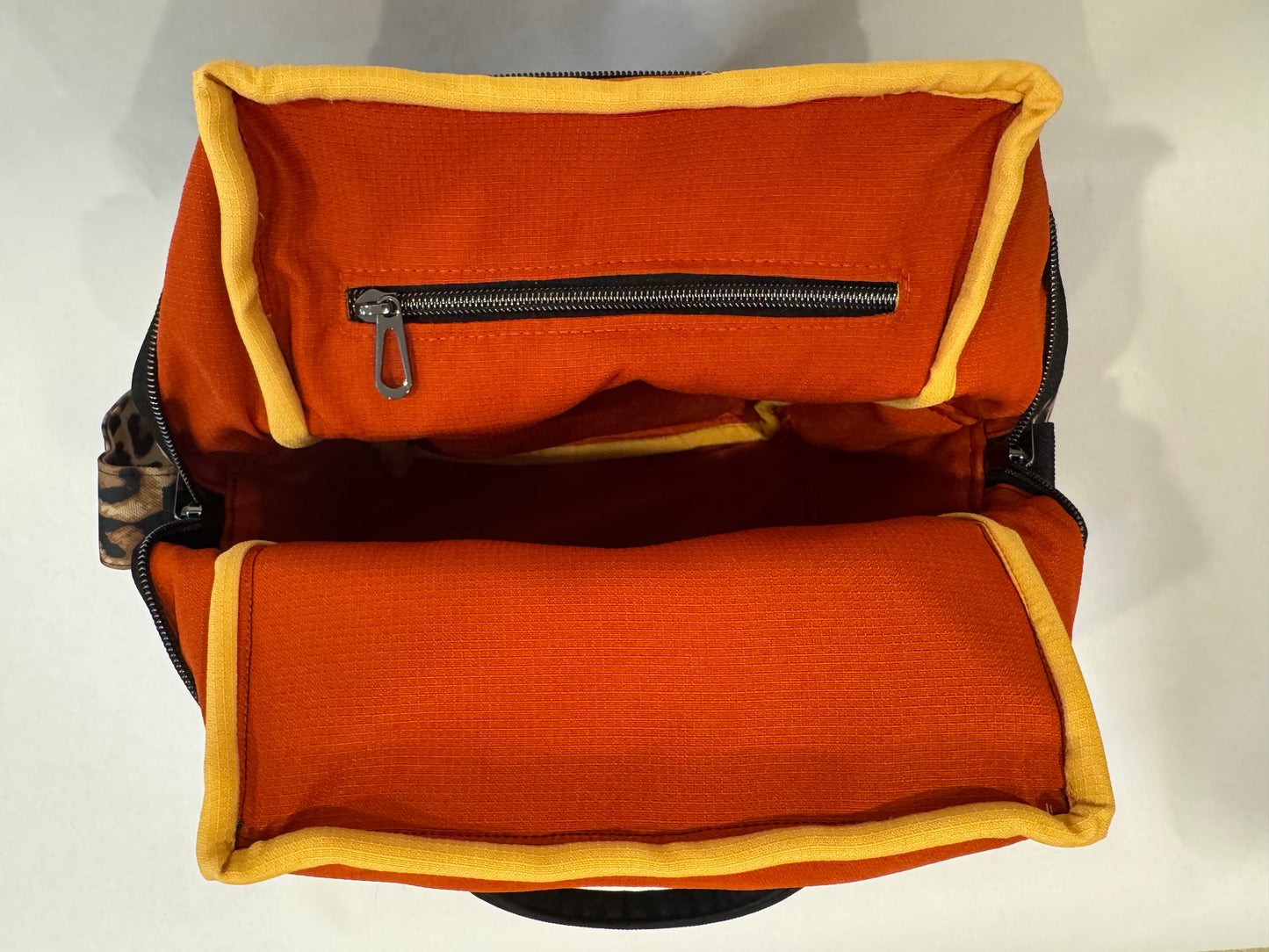 Leopard Print Mini Backpack